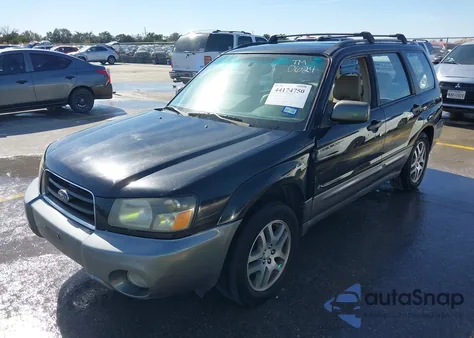 2005 Subaru Forester 2.5Xs L.l. Bean из США, поврежденный, VIN JF1SG67655H750624